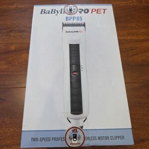 BaByliss Pro Pet BPP85 Two-Speed Professional Brushless Motor Clippers
